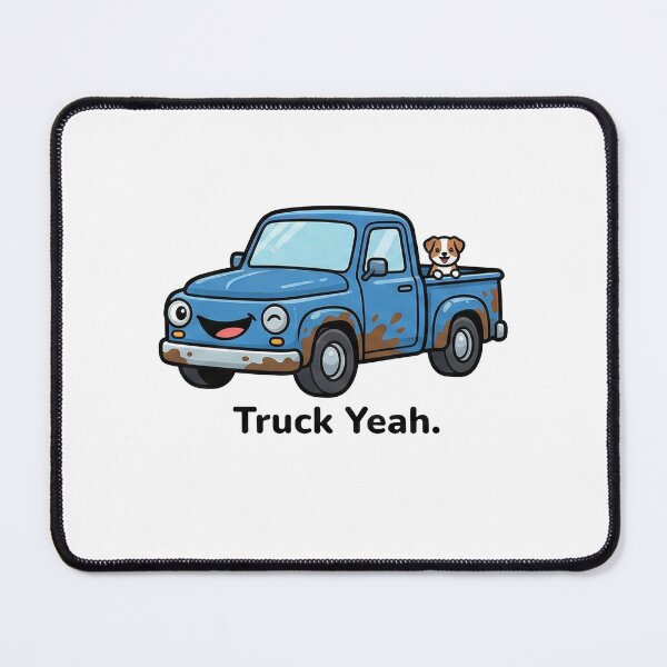 Item preview, Cute Rusty Blue Pickup Truck Dog Truck Yeah designed and sold by k3rstman1.