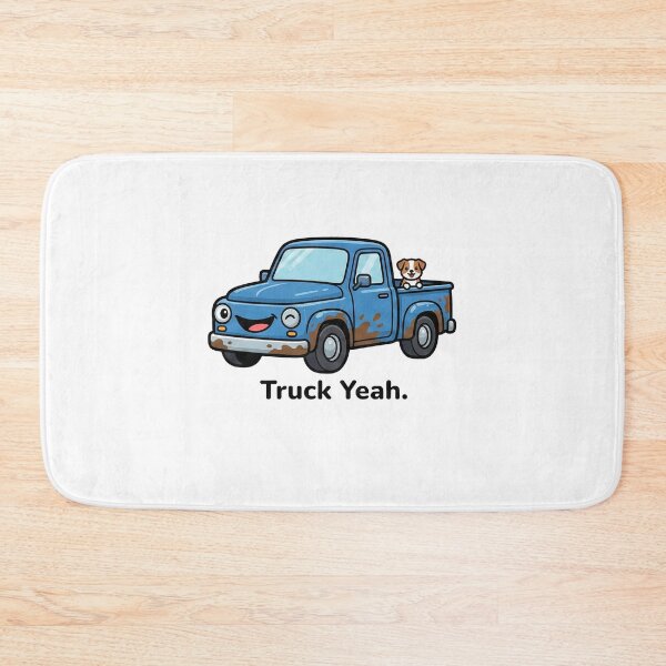 Item preview, Cute Rusty Blue Pickup Truck Dog Truck Yeah designed and sold by k3rstman1.