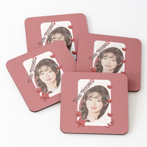 Item preview, Yang Yutong (杨雨桐) Portrait Chinese Actress Art Chinese Celebrity Illustration portrait illustration Red Aesthetic Collage Design designed and sold by AJUNICE STUDIO.