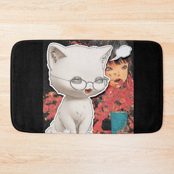 Item preview, Cute Comic Kitten with Speech Bubble Illustration designed and sold by Grafititee.