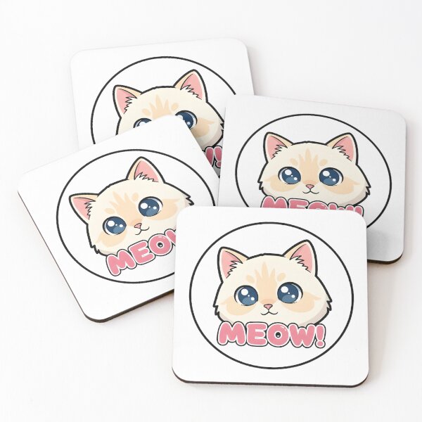 Item preview, Red Point Cat Meow! designed and sold by Catz n Art: Purrfect Designs for Every Mood.