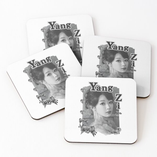 Item preview, Yang Zi (杨紫)Chinese Actress Art Chinese Celebrity Illustration Black and White Collage Digital Art Portrait designed and sold by AJUNICE STUDIO.