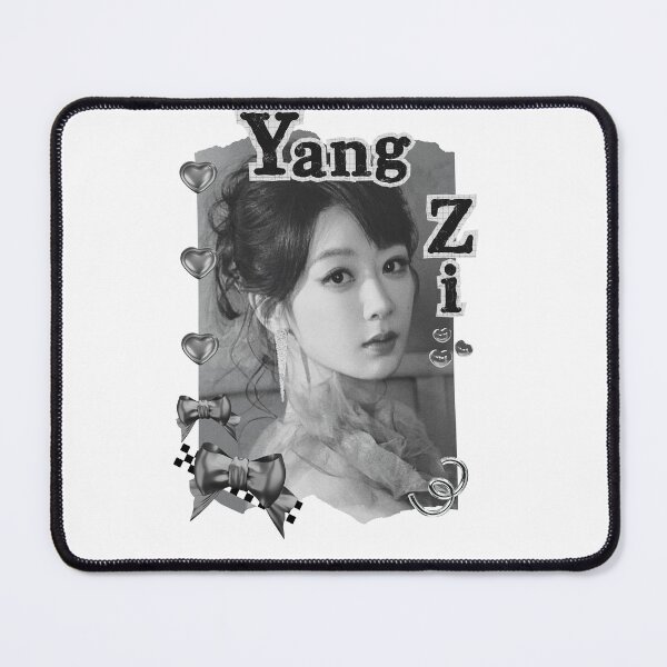 Item preview, Yang Zi (杨紫)Chinese Actress Art Chinese Celebrity Illustration Black and White Collage Digital Art Portrait designed and sold by AJUNICE STUDIO.