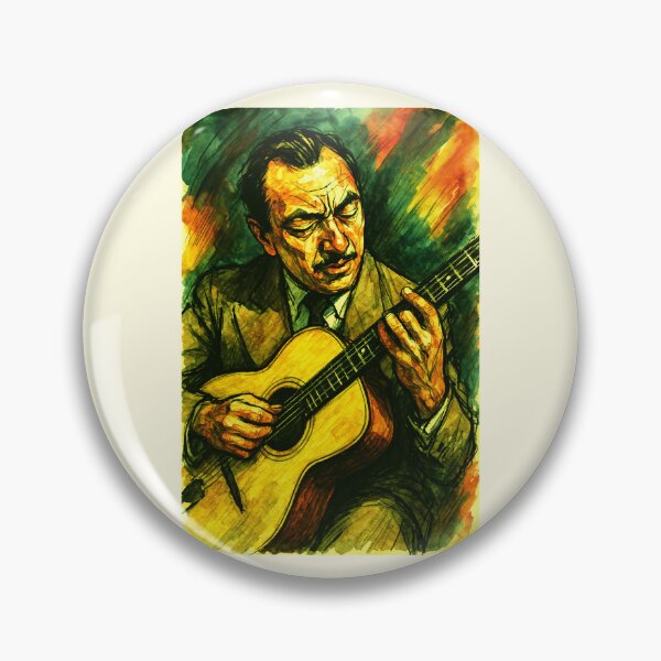 Item preview, Django Reinhardt - Minor swing designed and sold by Sarcastic designs.