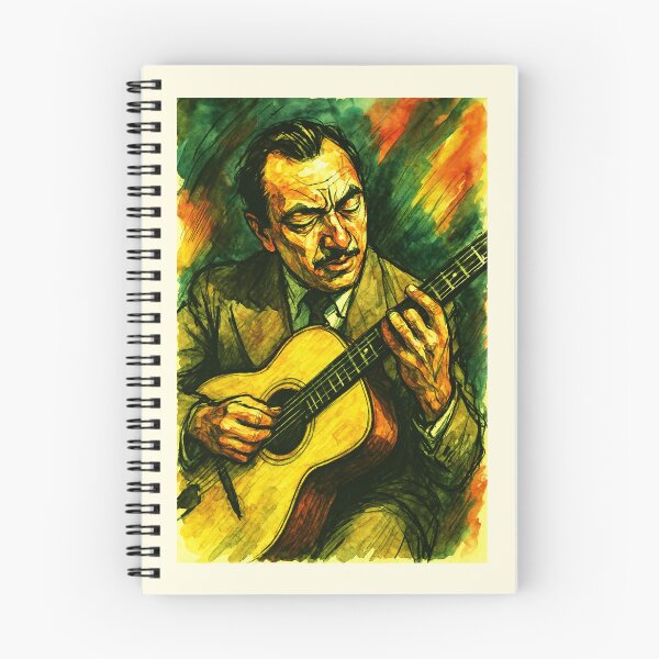 Item preview, Django Reinhardt - Minor swing designed and sold by Sarcastic designs.