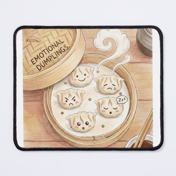 Item preview, Emotional Dumplings - Dim Sum Art designed and sold by ryanguas.
