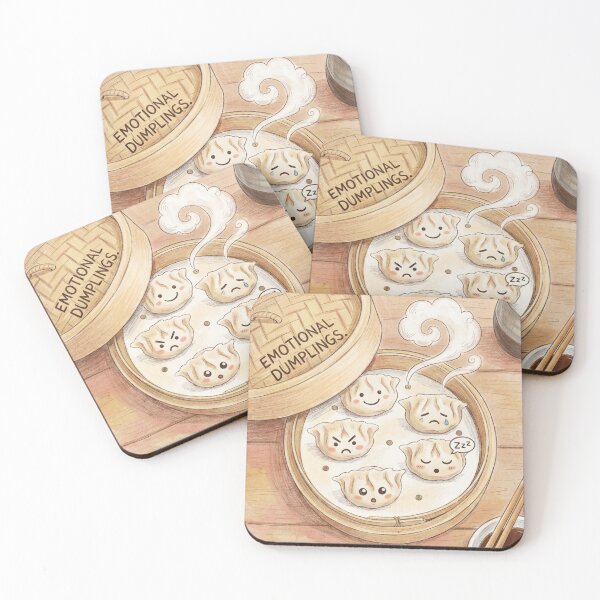Item preview, Emotional Dumplings - Dim Sum Art designed and sold by ryanguas.