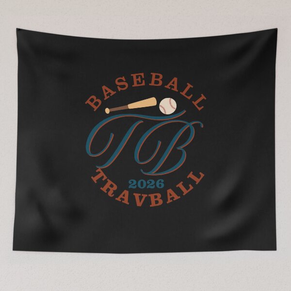 Item preview, TRAVBALL Baseball Adventure - Vintage Sports Travel Bat & Globe Design designed and sold by jamiprint.