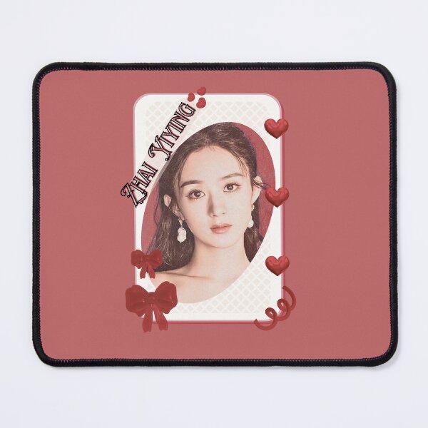 Item preview, Zhai Yiying (翟漪颖) Portrait Chinese Actress Art Chinese Celebrity Illustration portrait illustration Red Aesthetic Collage Design designed and sold by AJUNICE STUDIO.