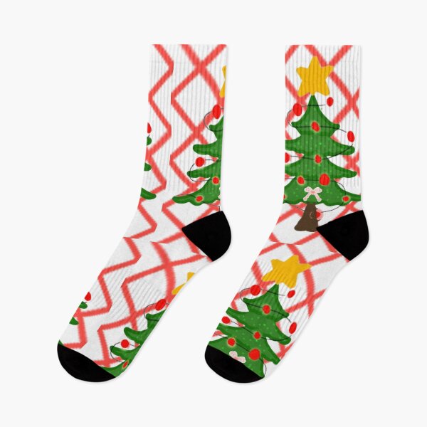 Item preview, Hand Drawn Christmas Tree Pattern | Festive Holiday Art Design designed and sold by HopeAndHustle.