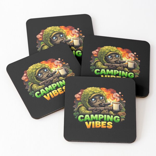 Item preview, Camping Vibes Funny FPS Gamer designed and sold by Al-Ziyyel Studio✨.