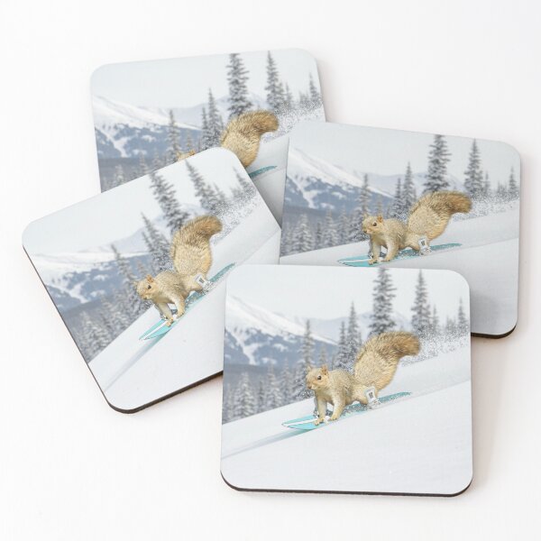 Item preview, Snowboarding Squirrel designed and sold by priesterjen.
