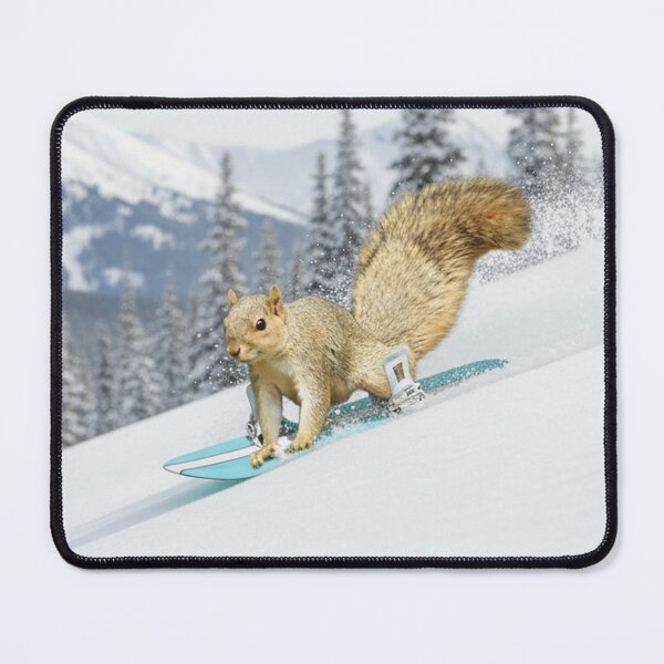 Item preview, Snowboarding Squirrel designed and sold by priesterjen.
