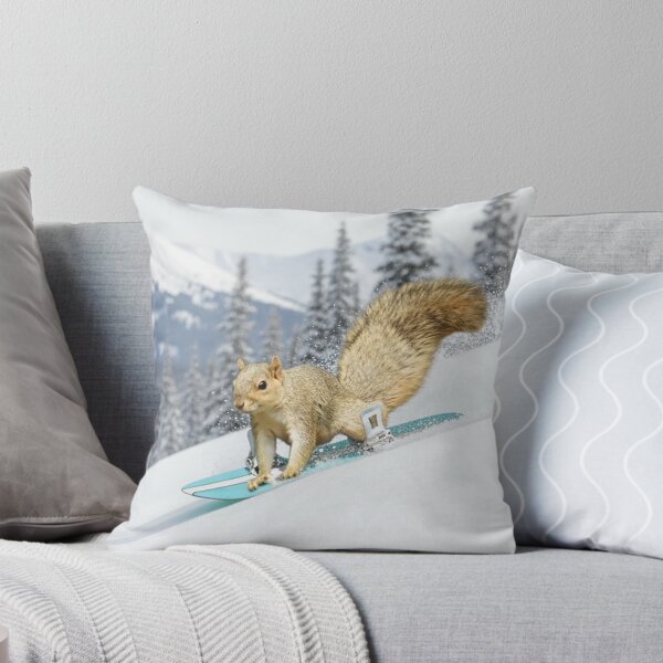 Item preview, Snowboarding Squirrel designed and sold by priesterjen.