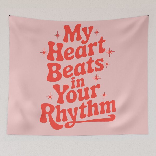 Item preview, My Heart Beats in Your Rhythm designed and sold by Art-Arcade6.