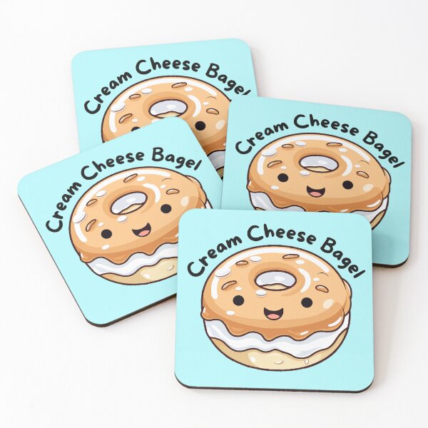 Item preview, Cream Cheese Bagel designed and sold by MySmallChef.