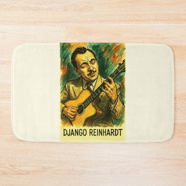 Item preview, Django Reinhardt designed and sold by Sarcastic designs.