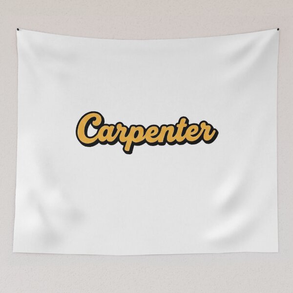 Item preview, Retro Carpenter Sticker designed and sold by k3rstman1.