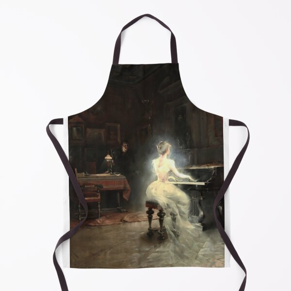 Item preview, Spirite (1885) – Georges Roux | Symbolist Spiritual Vision Victorian Era Painting designed and sold by Art Outlaws.