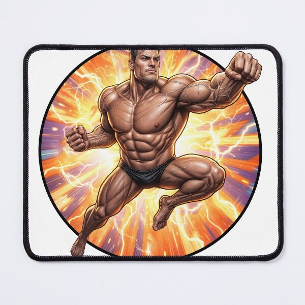 Item preview, Power Surge: Superhuman Strength in Motion designed and sold by ForeverPrintsOK.