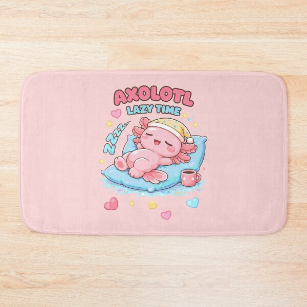 Item preview, Copy of Cute Lazy Axolotl in Kawaii Funny Style designed and sold by Sitchko.