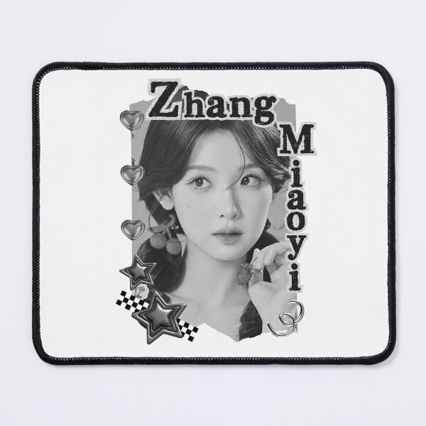 Item preview, Zhang Miaoyi (张淼怡) Chinese Actress Art Chinese Celebrity Illustration Black and White Collage Digital Art Portrait designed and sold by AJUNICE STUDIO.