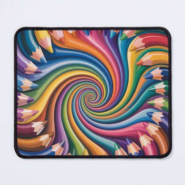 Item preview, А hypnotic composition of various colored pencils. designed and sold by Lilashakti ⭐️ ⭐️ ⭐️ ⭐️ ⭐️.