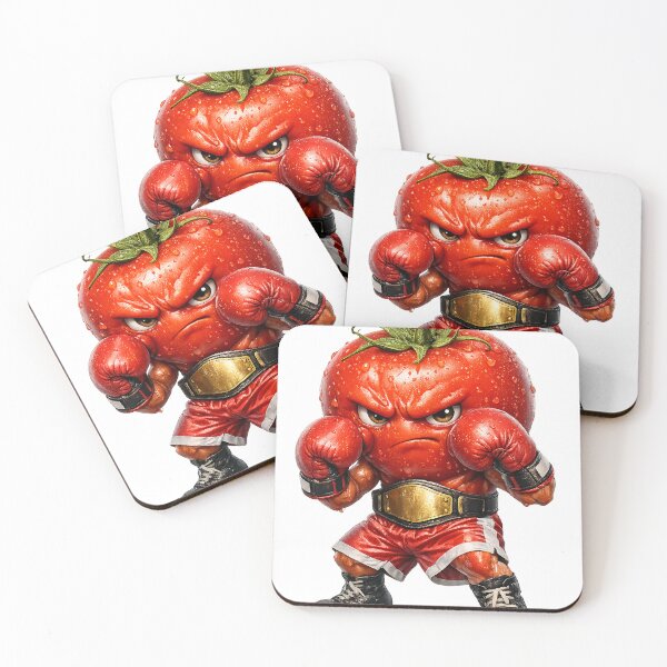 Artikelvorschau, Knockout Tomato 1 – Hyperrealistisches 3D-Boxmaskottchen entworfen und verkauft von AI Experiment Lab.