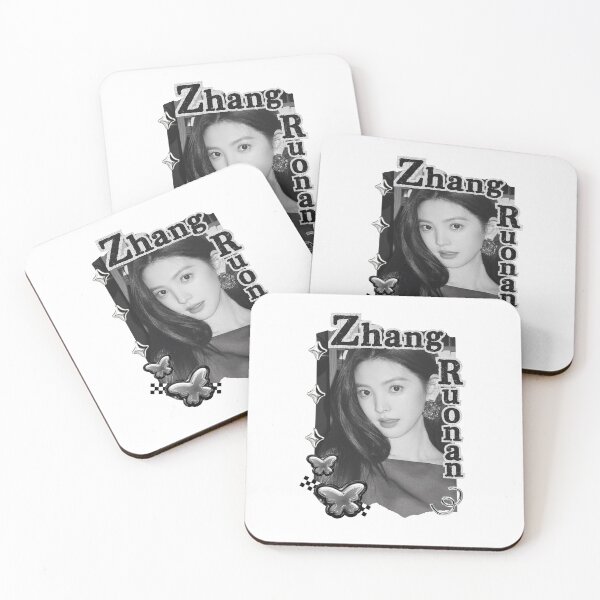Item preview, Zhang Ruonan (张榕容) Chinese Actress Art Chinese Celebrity Illustration Black and White Collage Digital Art Portrait designed and sold by AJUNICE STUDIO.