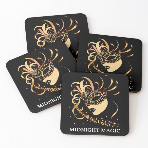 Item preview, Midnight Magic 2 – Elegant New Year Masquerade Art for Christmas 2026 and New Year 2026 Celebrations designed and sold by InkoraLab.
