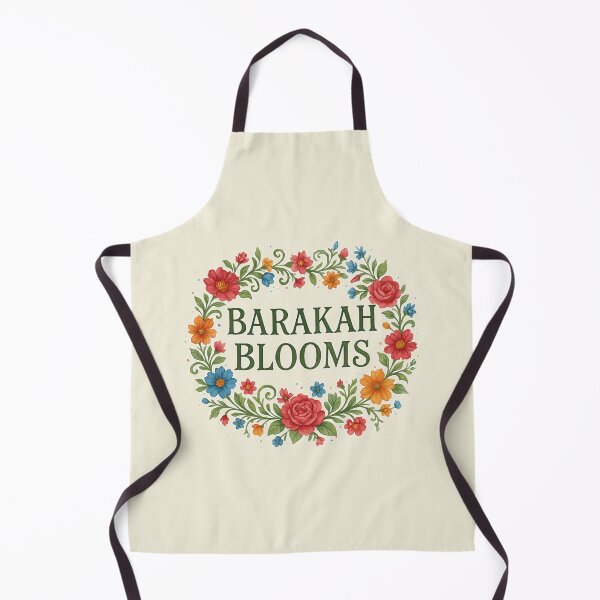 Item preview, Barakah Blooms - Colorful Floral Wreath Botanical Blessings Art designed and sold by D-Islamic.