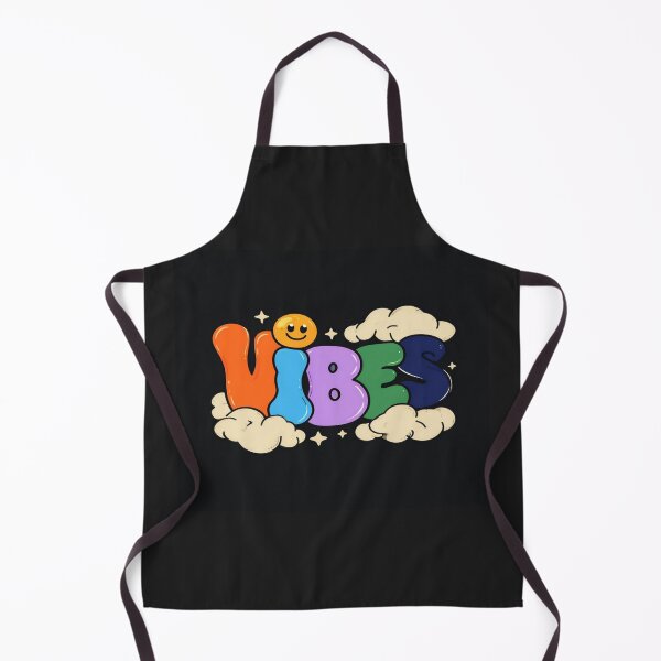 Item preview, Playful VIBES Typography – Multicolor Bubble Letters with Clouds & Sparkles for Uplifting Style designed and sold by Bright Nest Studio.
