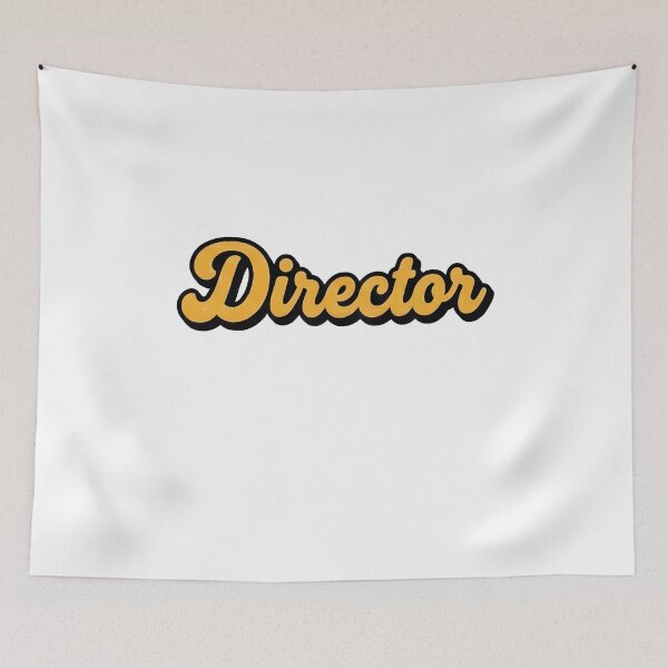 Item preview, Retro Movie Director Sticker designed and sold by k3rstman1.