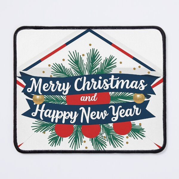 Item preview, Merry Christmas and Happy New Year Festive Design designed and sold by 19Beauty.