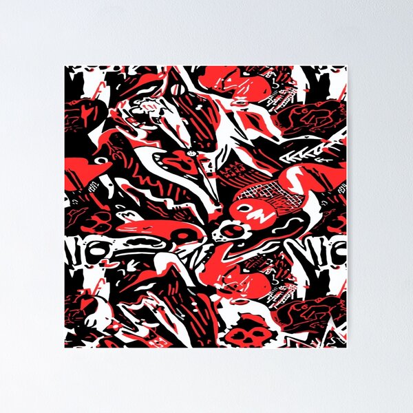 Item preview, Chaotic Urban Abstract Pattern for Phone Case – Streetwear Aesthetic Design designed and sold by mari0n980.