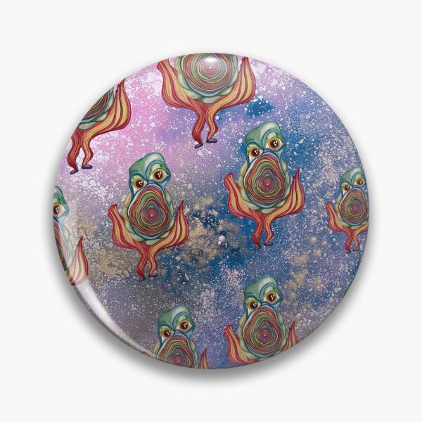 Item preview, Cosmic Rainbow Entities – Psychedelic Alien Pattern designed and sold by SandyZatta.