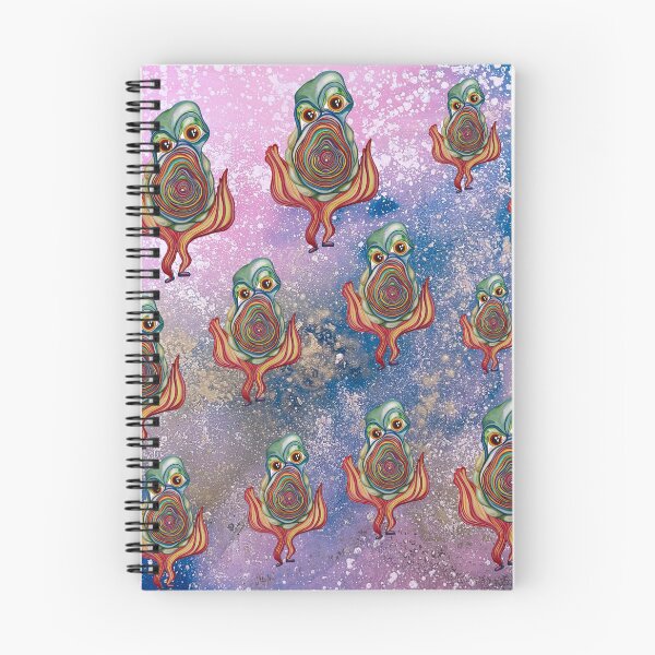 Item preview, Cosmic Rainbow Entities – Psychedelic Alien Pattern designed and sold by SandyZatta.