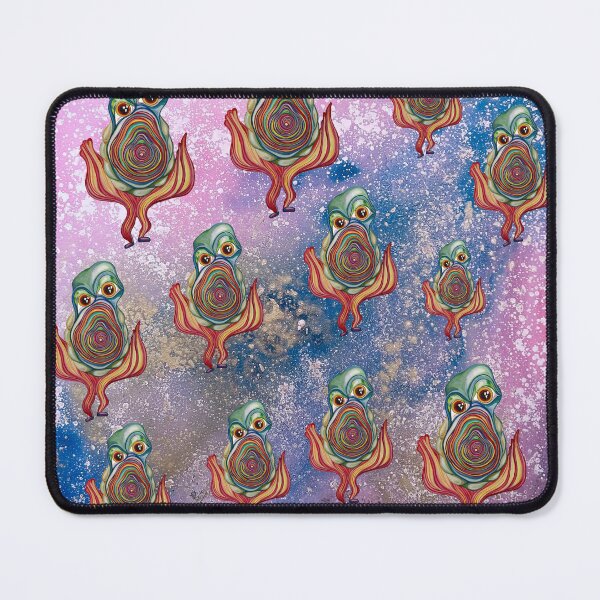 Item preview, Cosmic Rainbow Entities – Psychedelic Alien Pattern designed and sold by SandyZatta.
