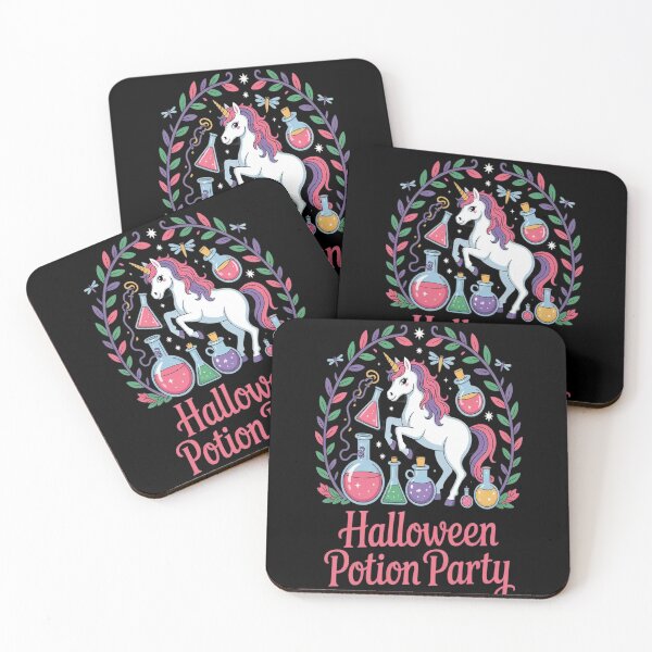 Item preview, Magical Unicorns Halloween Potion Party Embrace The Enchantment Niche Fantasy Halloween designed and sold by brinbotty.