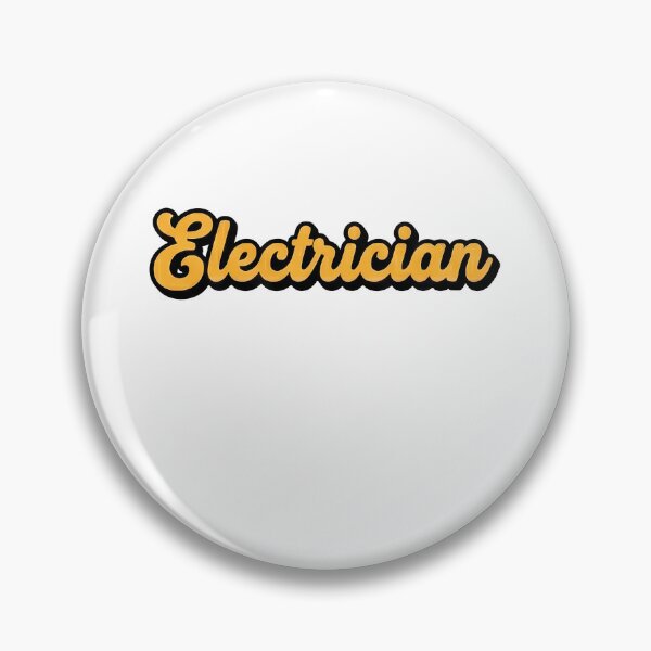 Item preview, Electrician Retro Sticker designed and sold by k3rstman1.