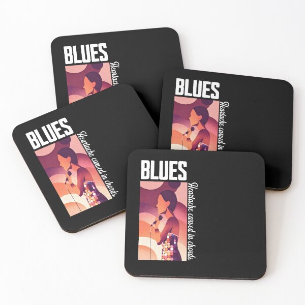 Item preview, Blues— Heartache Covered in Cords designed and sold by ActOutTees.