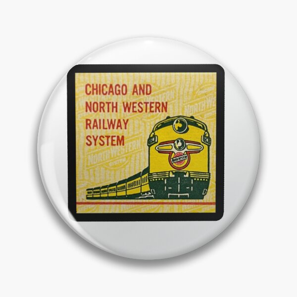 Item preview, Vintage Chicago North Western Railway System designed and sold by QuayTradingCo.