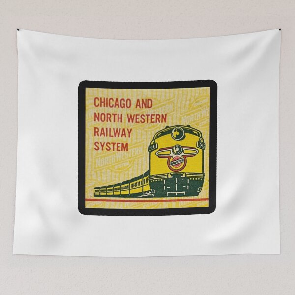 Item preview, Vintage Chicago North Western Railway System designed and sold by QuayTradingCo.