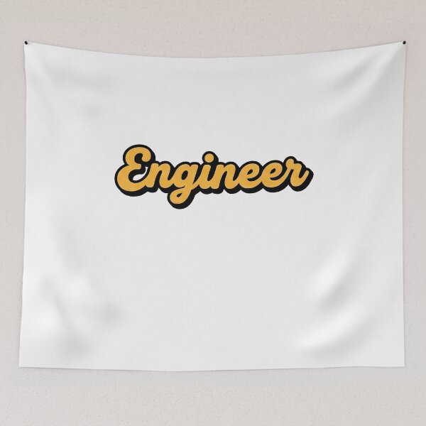 Item preview, Retro Engineer Sticker designed and sold by k3rstman1.