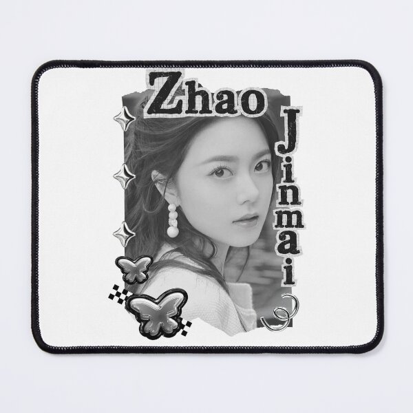 Item preview, Zhao Jinmai (赵今麦) Chinese Actress Art Chinese Celebrity Illustration Black and White Collage Digital Art Portrait designed and sold by AJUNICE STUDIO.