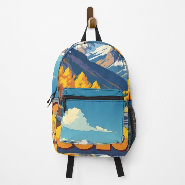 Item preview, Colorado, USA: Vintage-Style Painterly Travel Poster designed and sold by LSVart.