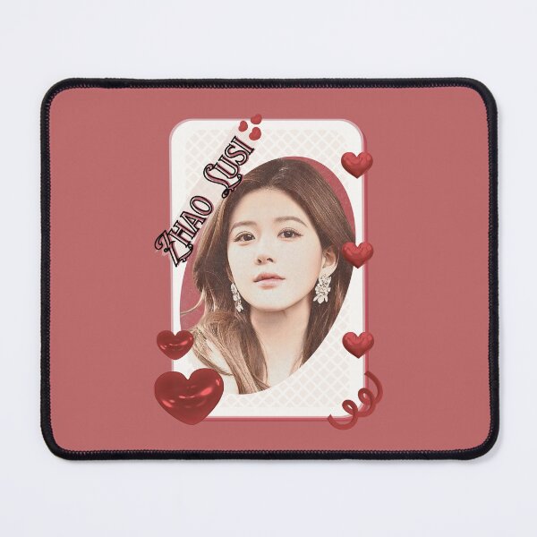 Item preview, Zhao Lusi (赵露思) Portrait Chinese Actress Art Chinese Celebrity Illustration portrait illustration Red Aesthetic Collage Design designed and sold by AJUNICE STUDIO.