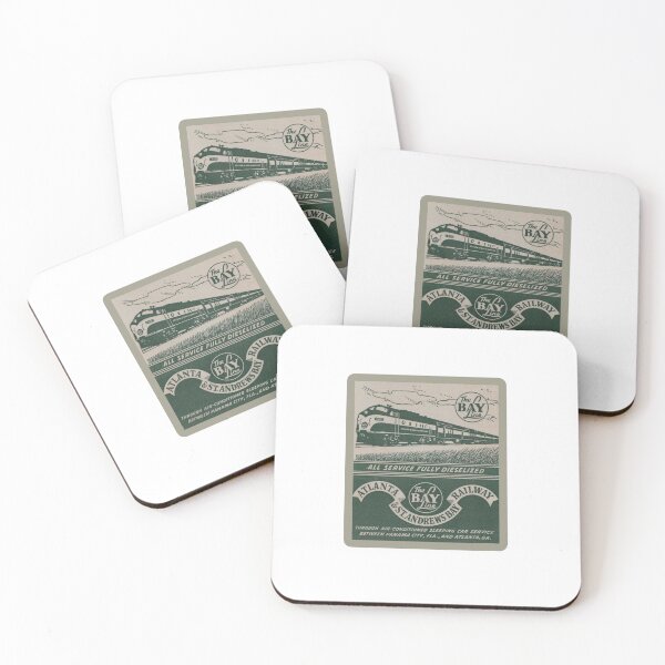 Item preview, Vintage Atlanta and St Andrews Bay Railway - The Bay Line designed and sold by QuayTradingCo.