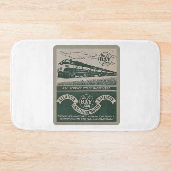 Item preview, Vintage Atlanta and St Andrews Bay Railway - The Bay Line designed and sold by QuayTradingCo.