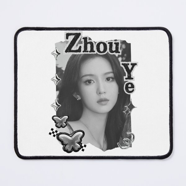 Item preview, Zhou Ye (周也)Chinese Actress Art Chinese Celebrity Illustration Black and White Collage Digital Art Portrait designed and sold by AJUNICE STUDIO.